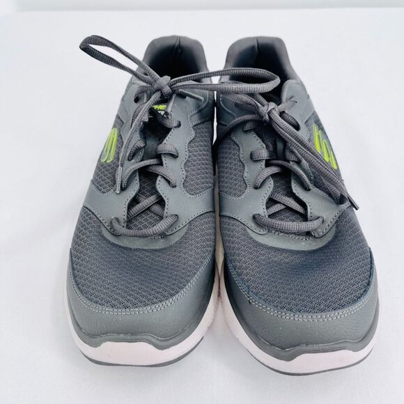 Skechers Mens Flex Advantage 4.0 SIze 11 Grey, Green, Casual - Picture 4 of 11
